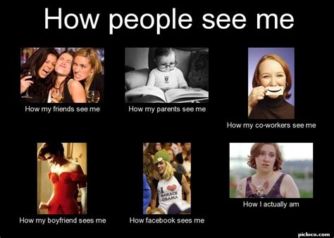 How My Friends See Me Template