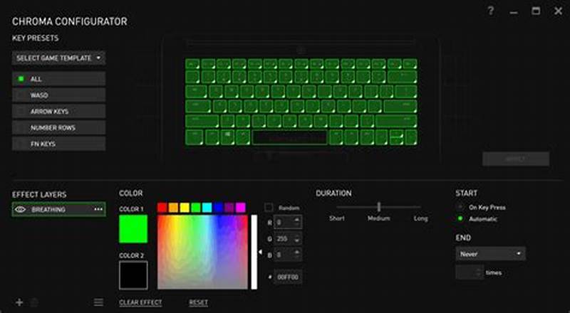 How To Access My Razor Keyboard Backlight Coloring