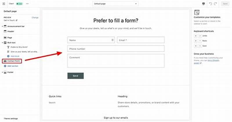 How To Add A Form To Shopify