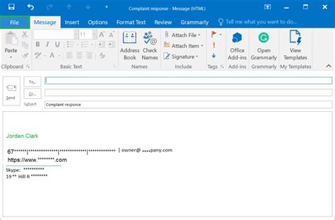 How To Add An Email Template In Outlook