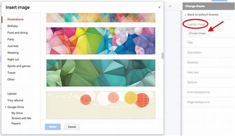 How To Add Background To Google Form