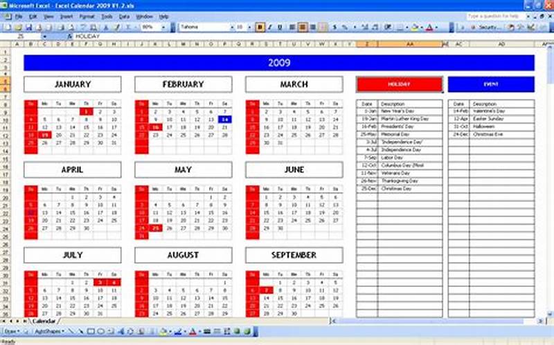 How To Add Calender To Excel