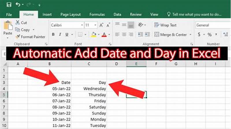 How To Add Date In Excel Chart