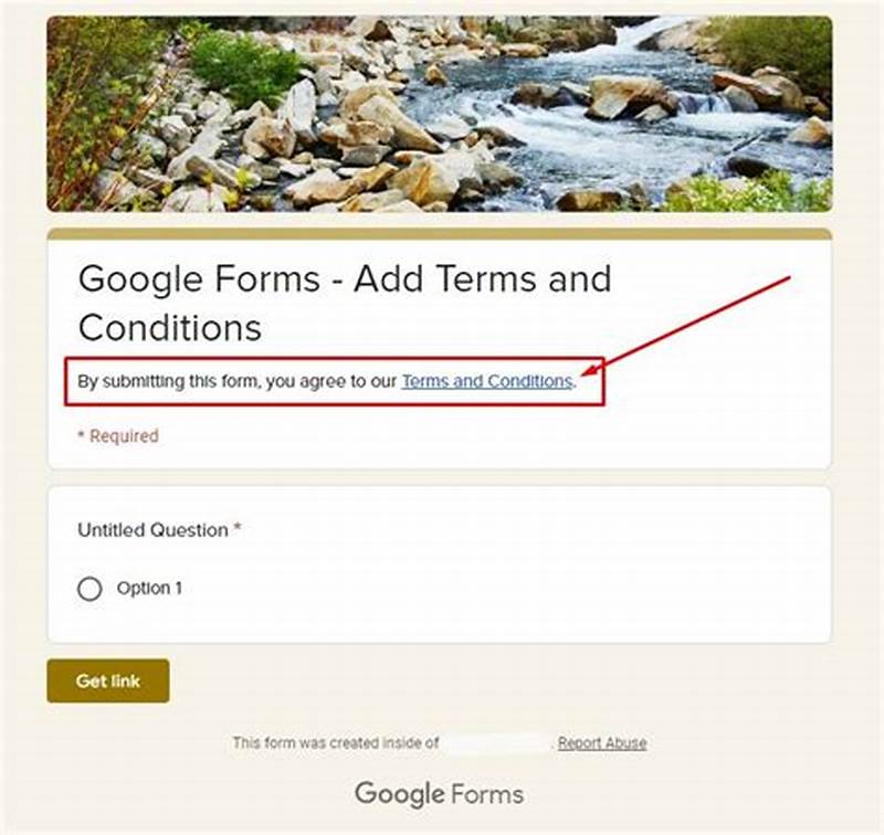 How To Add Disclaimer In Google Form