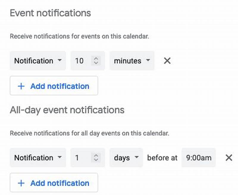 How To Add Notifications To Google Calendar