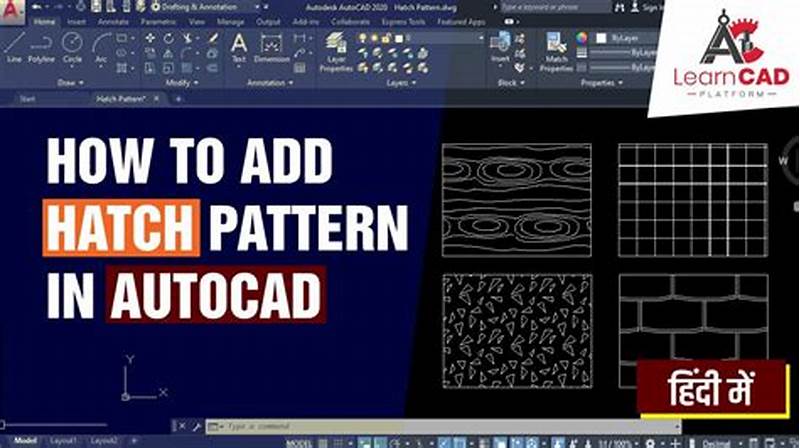 How To Add Pattern In Autocad
