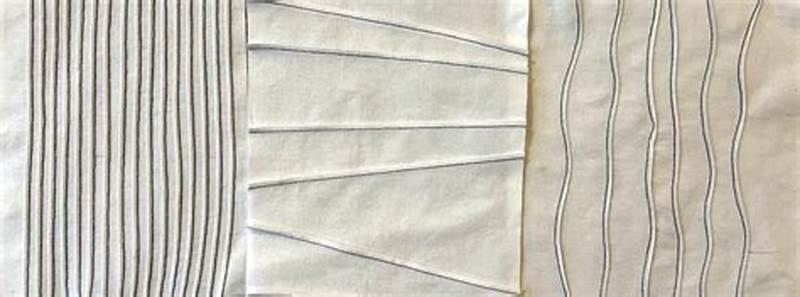 How To Add Pintucks To A Pattern