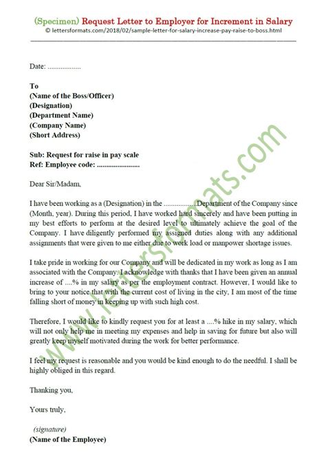 How To Ask For A Raise Email Template
