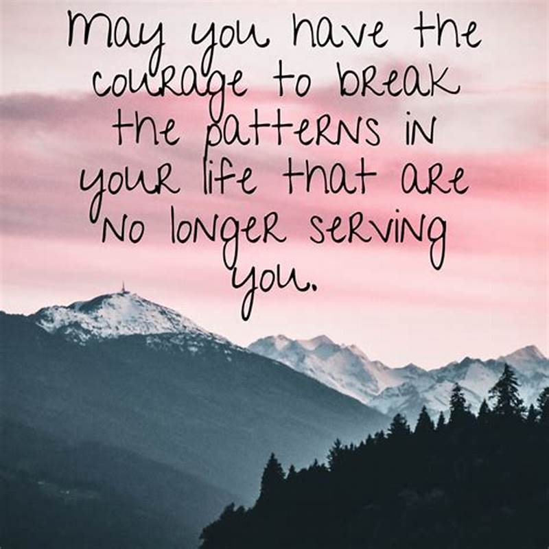 How To Break A Pattern In Life