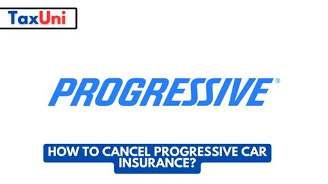 How To Cancel Progressive Car Insurance