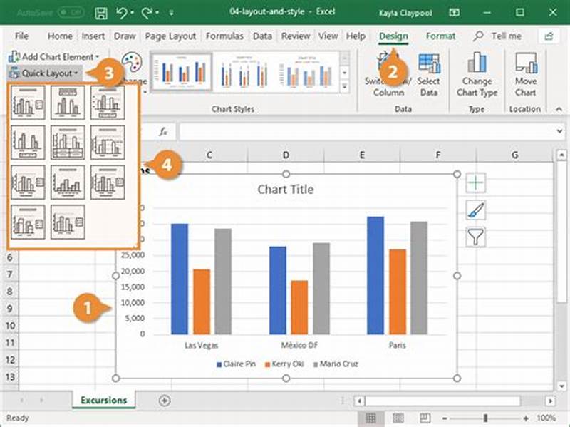 How To Change Chart Design In Excel