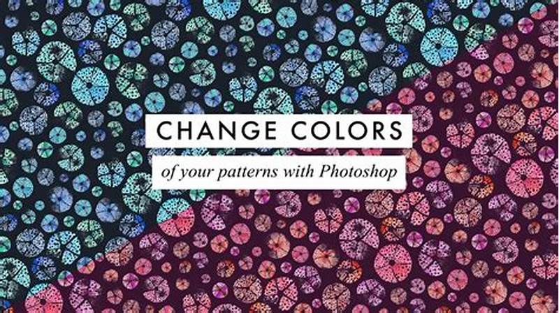 How To Change Color Pattern In Photoshop