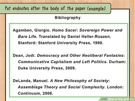 How To Cite An Essay In A Catalog