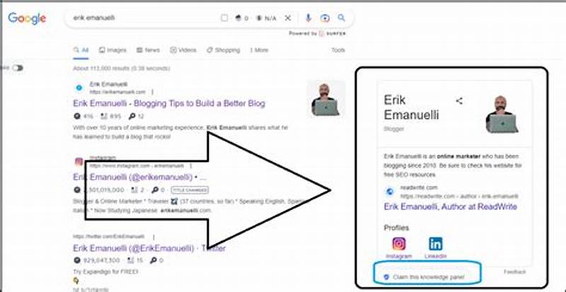 How To Claim Google Knowledge Panel