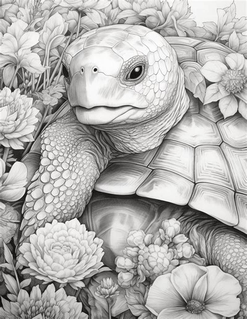 How To Color Grayscale Coloring Pages