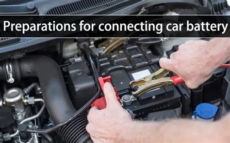How To Connect Car Battery