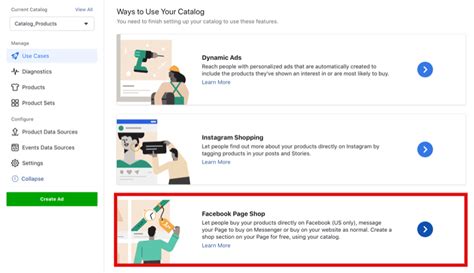 How To Connect Facebook Shop Catalog To Instagram
