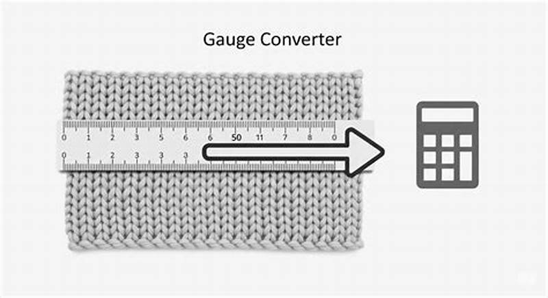 How To Convert Knitting Pattern Gauge