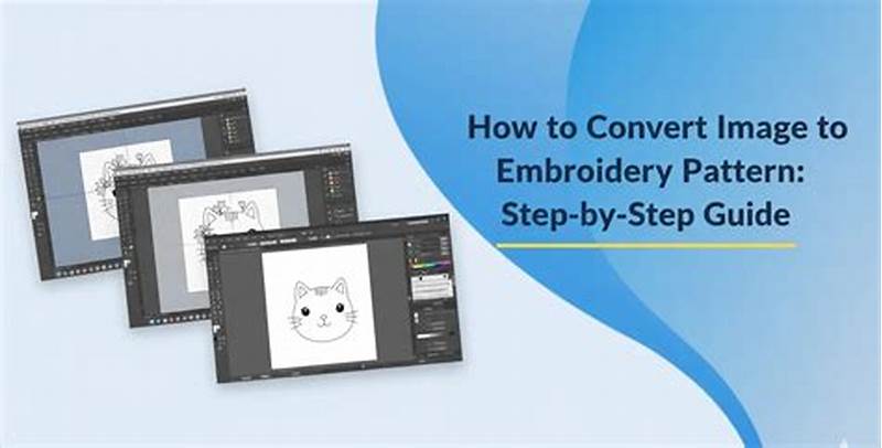 How To Convert Picture To Embroidery Pattern