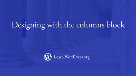 How To Copy Template N Wordpress With Different Columns