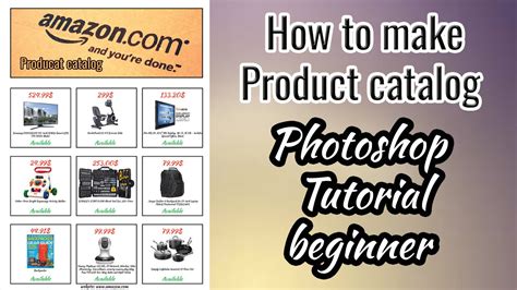 How To Create A Catalogue In Photoshop