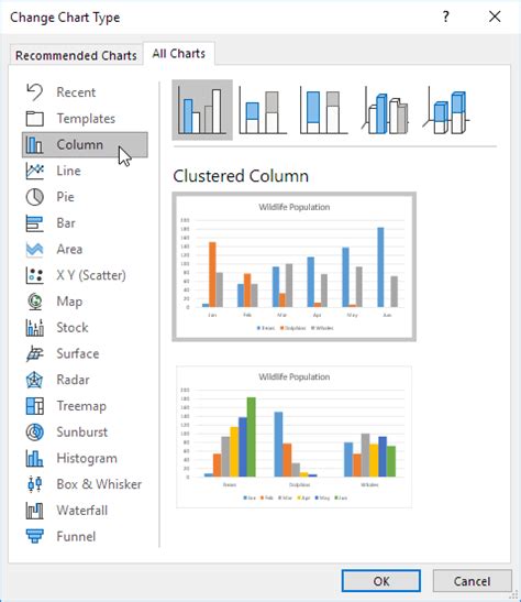 How To Create A Chart In Excel 2003
