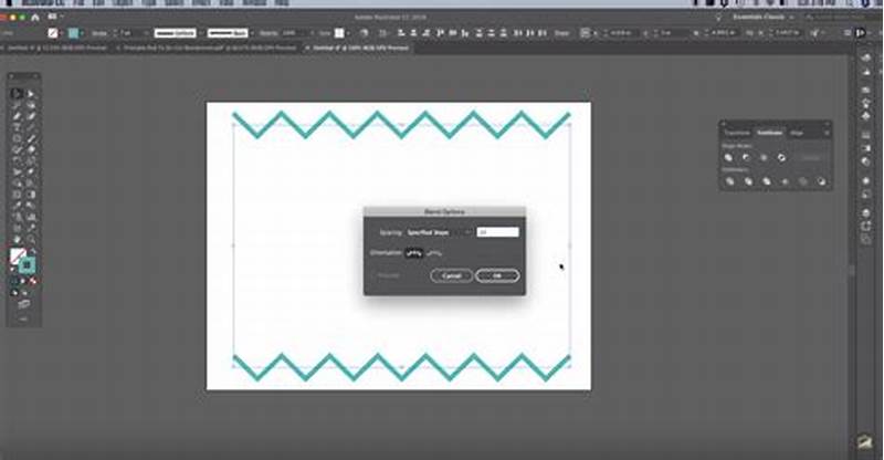 How To Create A Chevron Pattern