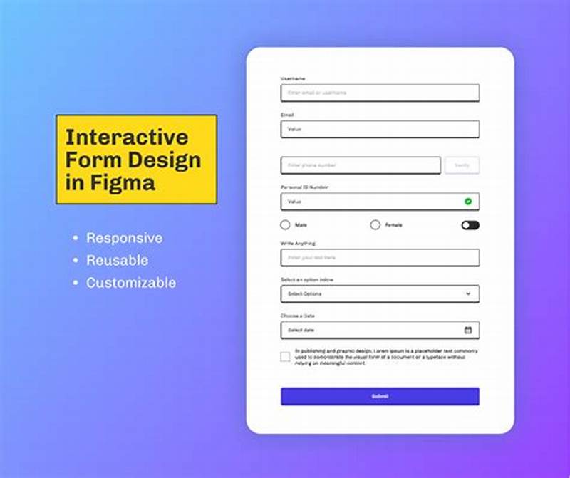 How To Create A Form In Figma