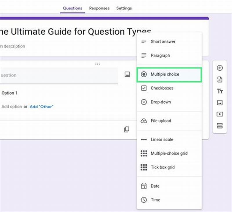 How To Create A Google Question Form