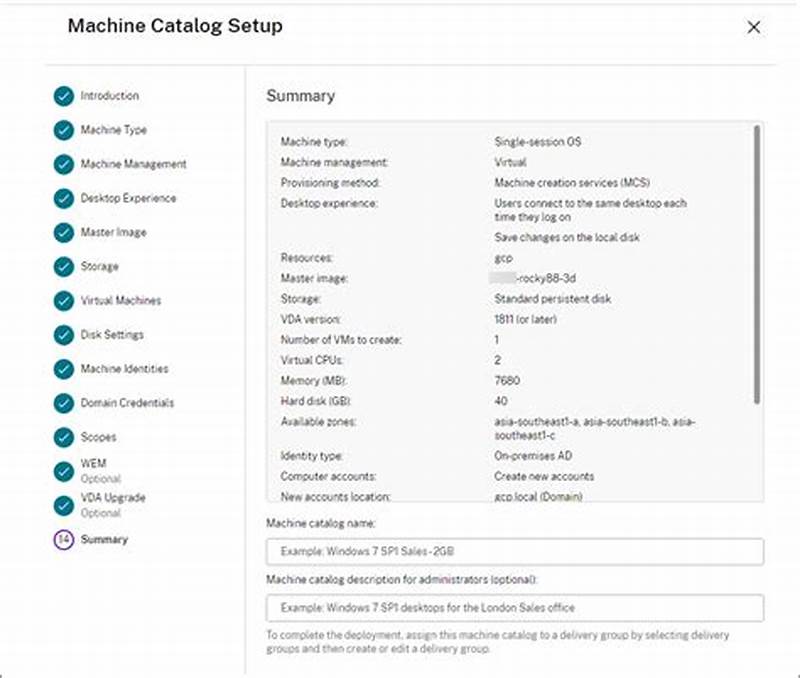 How To Create A Machine Catalog