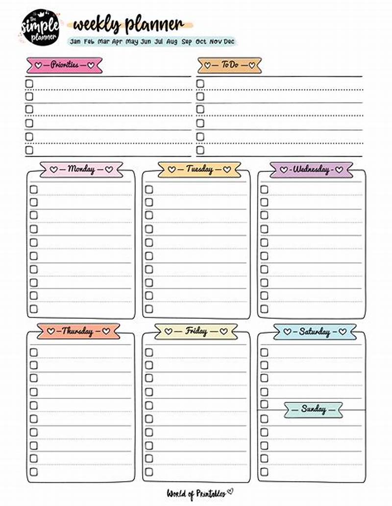 How To Create A Printable Planner