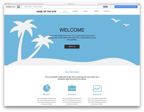How To Create A Web Page Template