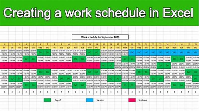 How To Create A Work Calendar