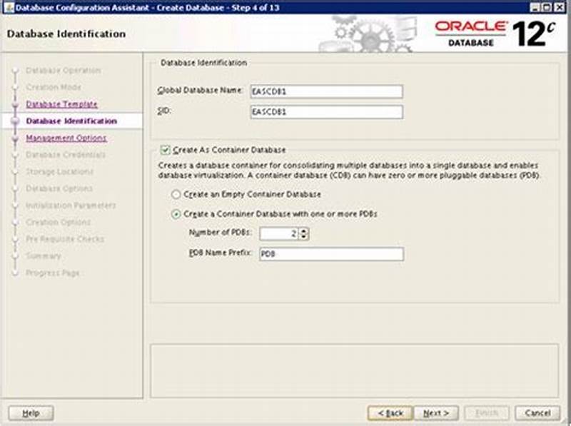 How To Create Catalog Database In Oracle 12c