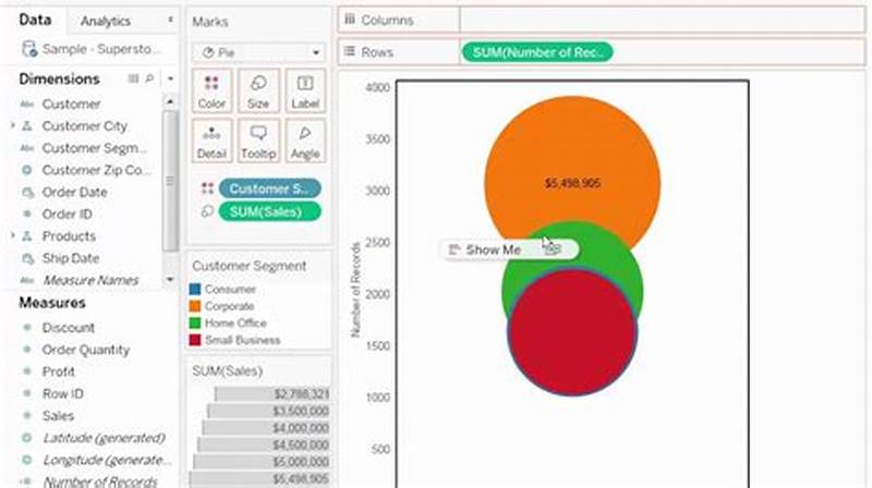 How To Create Doughnut Chart In Tableau
