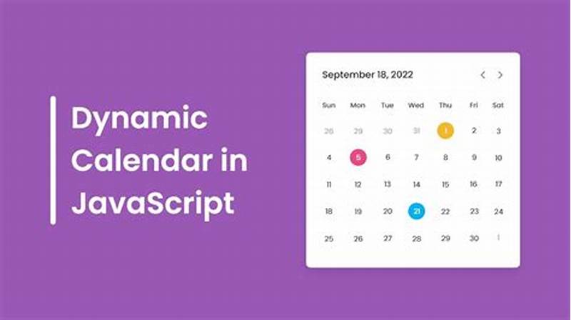 How To Create Dynamic Calendar In Javascript