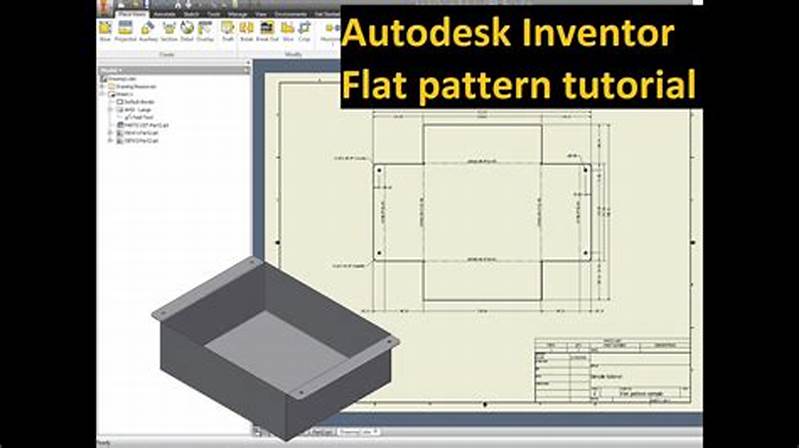 How To Create Flat Pattern In Inventor