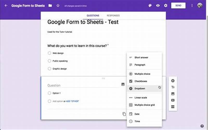 How To Create Form From Google Sheet