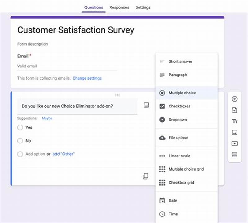 How To Create Google Form For Survey