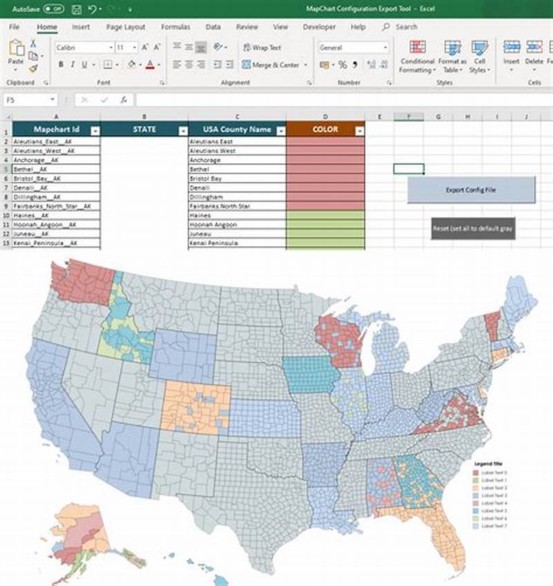 How To Create Map Chart In Excel