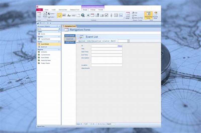 How To Create Navigation Form In Access
