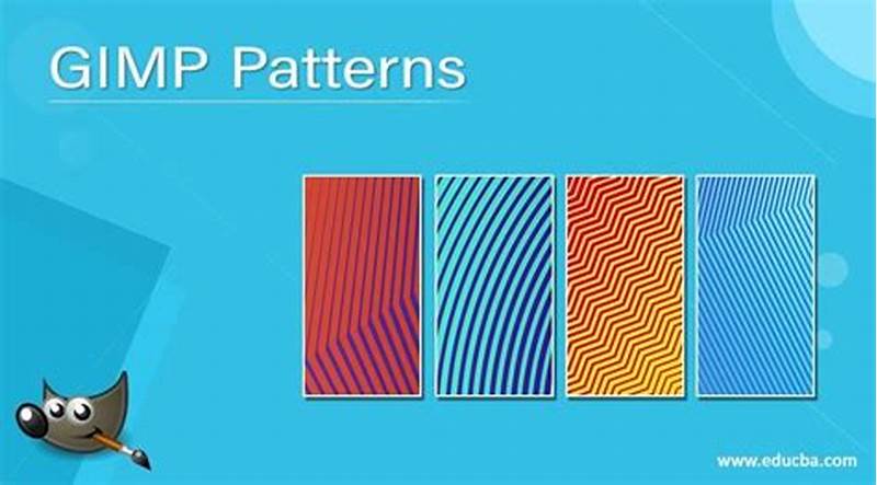 How To Create Pattern In Gimp