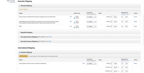 How To Create Shipping Template On Amazon