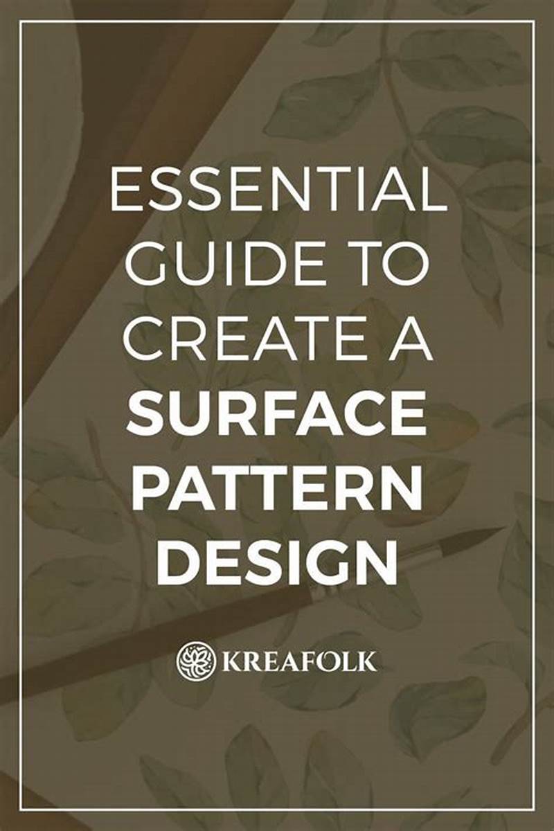 How To Create Surface Pattern Designs