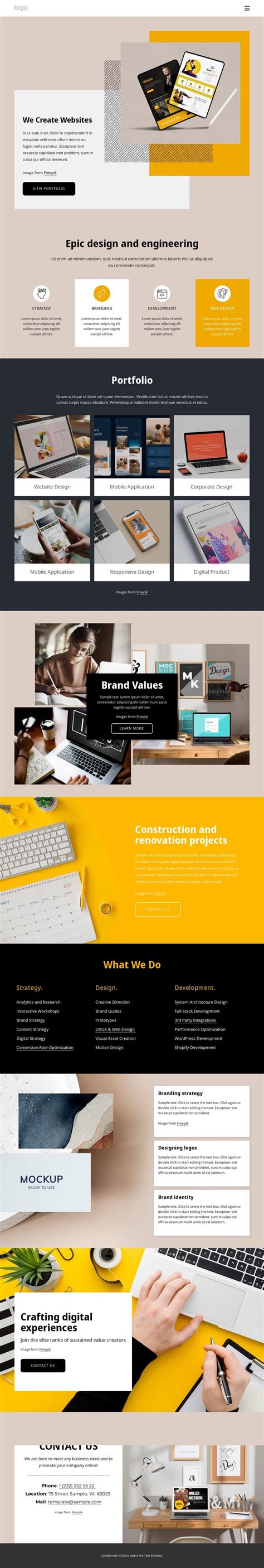 How To Create Website Templates