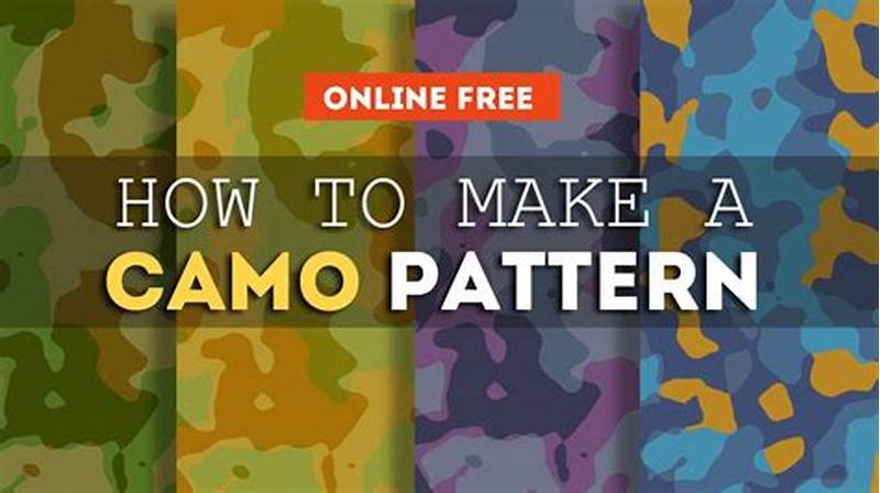 How To Create Your Own Camo Pattern