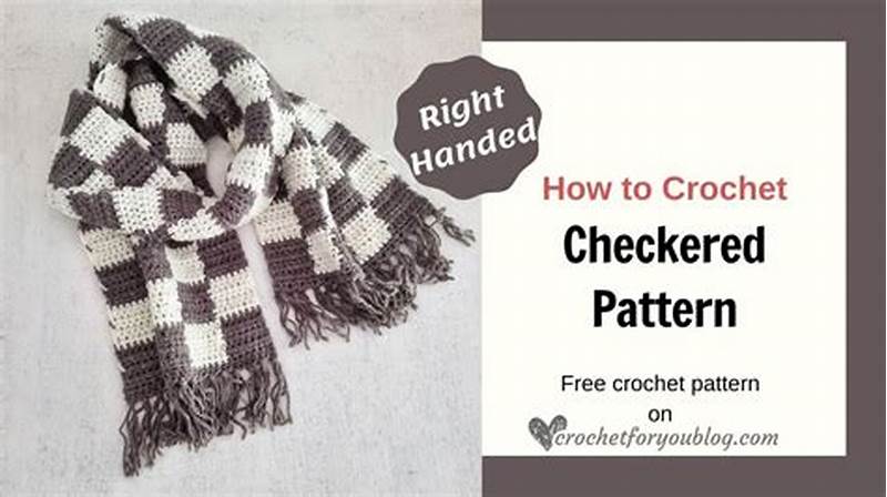 How To Crochet A Checkered Pattern