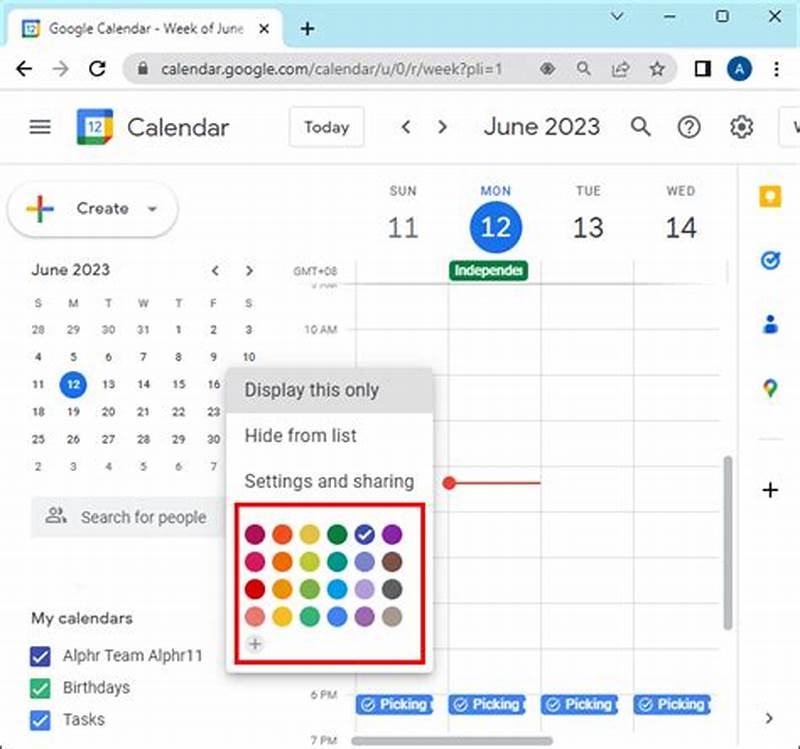 How To Customize Color In Google Calendar