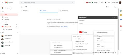 How To Delete A Template In Gmail