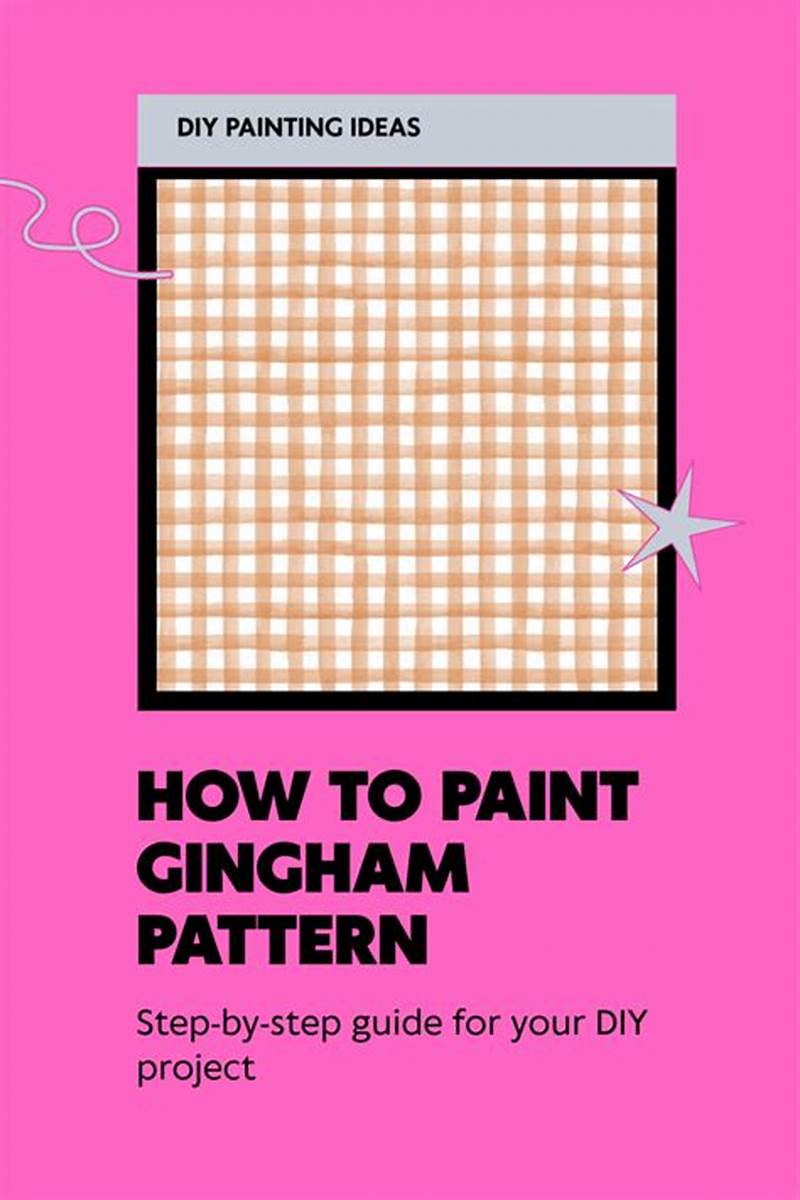 How To Do Gingham Pattern